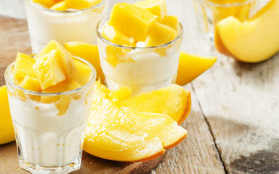 Quinoa pudding met mango