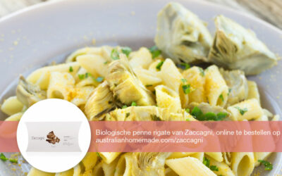 Penne rigate met artisjok en visvrije tonijn