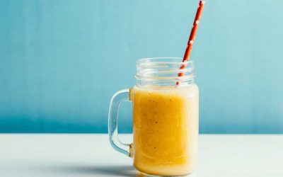 Smoothie mango met rode peper en gember